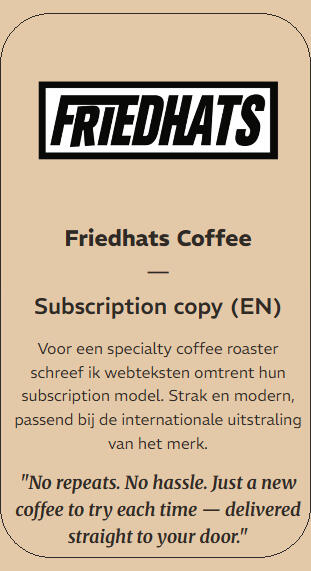 Friedhats Coffee Roasters